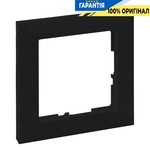 Рамка 1-а Legrand Suno 721521 чорний