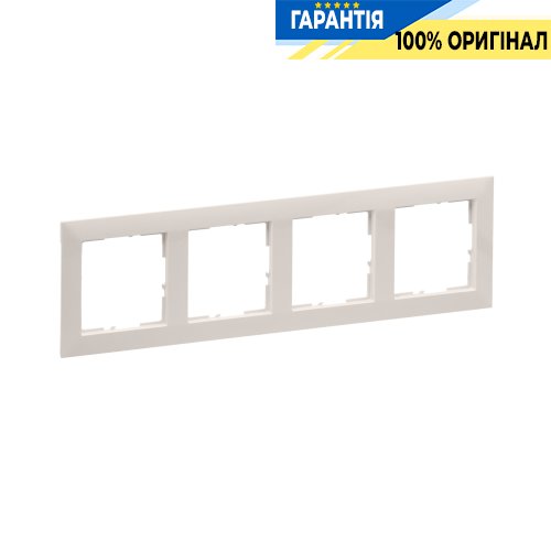 Рамка 4-а Legrand Suno 721534 пісочний
