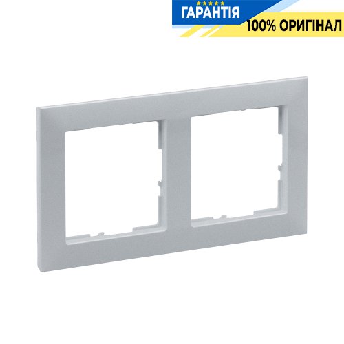 Рамка 2-а Legrand Suno 721512 алюміній