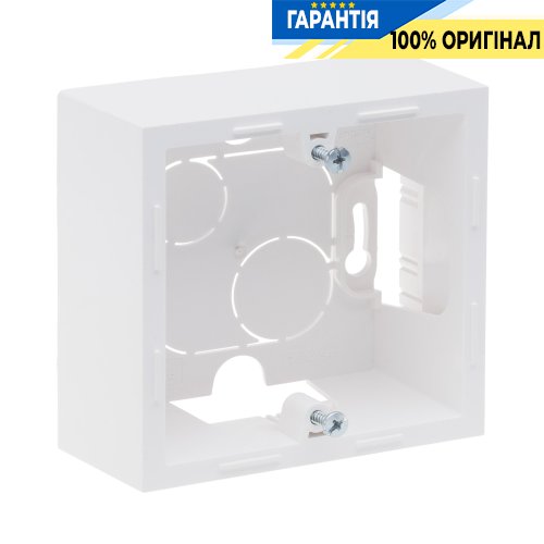 Коробка накладного монтажа 1 пост Legrand Suno 721194 белый