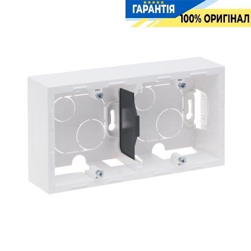 Коробка накладного монтажа 2 посты Legrand Suno 721195 белый