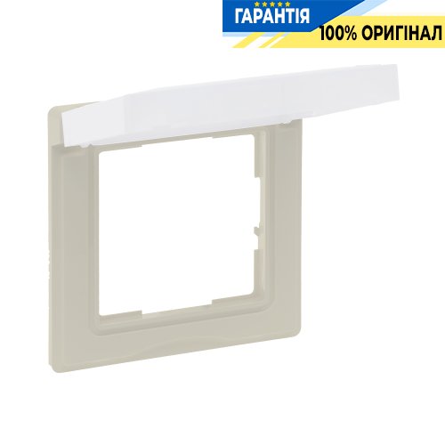 Рамка 1-а IP44 Legrand Suno 721244 слонова кістка