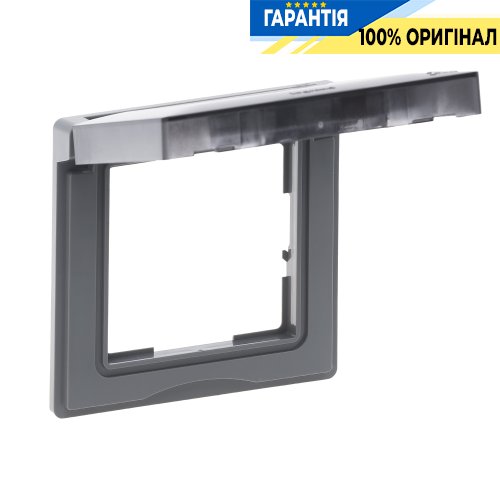 Рамка 1-а IP44 Legrand Suno 721344 алюміній