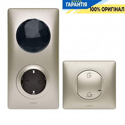 Стартовый Smart комплект умного дома Legrand Celiane with NETATMO 064827, титан