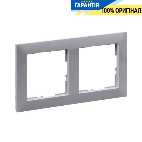 Рамка 2-а Legrand Suno 721542 сірий