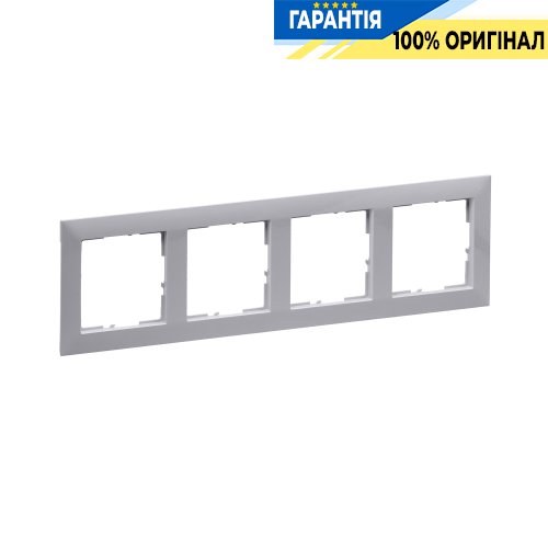 Рамка 4-а Legrand Suno 721544 сірий
