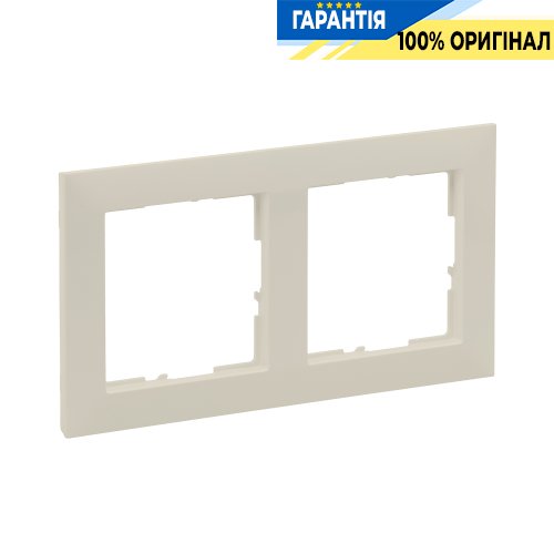 Рамка 2-ая Legrand Suno 721582 слоновая кость
