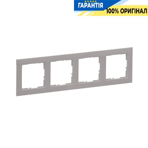 Рамка 4-а Legrand Suno 721594 шампань