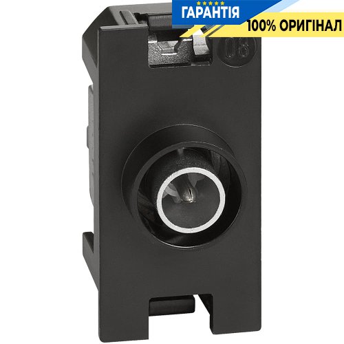 Розетка Bticino Living Now телевизионная TV "звезда" (1-модуль) K4202D