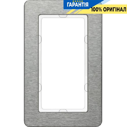 Рамка 2-я с большим отверстием нержавеющая сталь Q.7, Berker 13096083