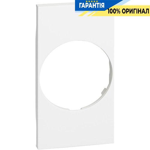Лицьова панель Bticino Living Now для розетки 2К+З німецького стандарту (2-модулі), колір білий KW04