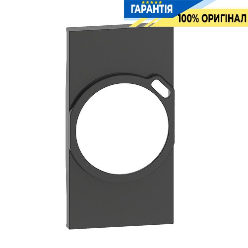 Лицьова панель Bticino Living Now для комбінованих розеток 2К+З/USB (2-модулі), колір чорний KG63