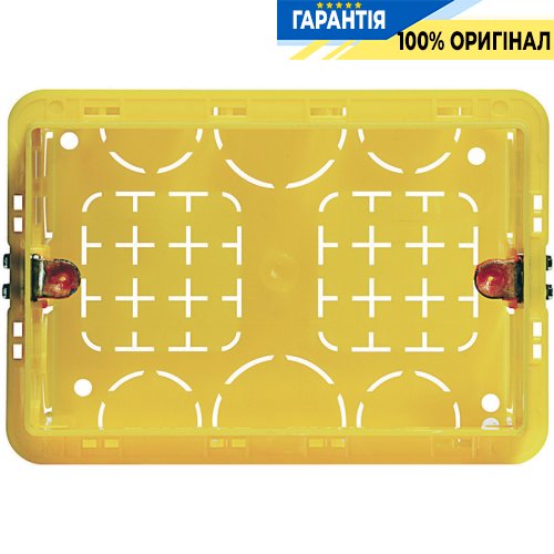 Коробка Bticino Living Now прихованого монтажу для цегляних стін, (3 модулі), 503E BTicino 503E