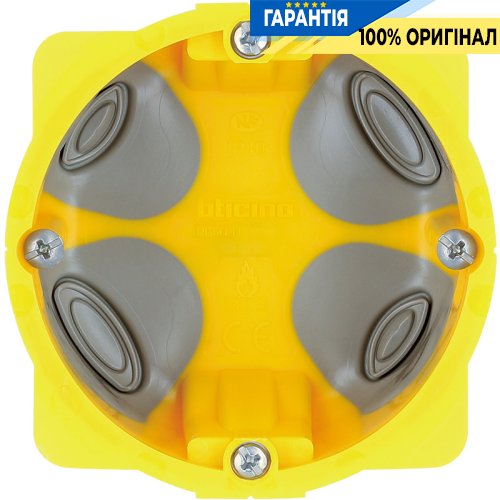 Коробка Bticino Living Now скрытого монтажа для стен из гипсокартона, (2 модуля), PB502N BTicino PB502N