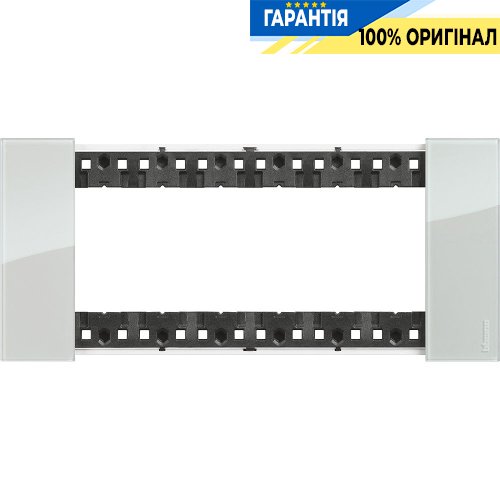 Декоративная рамка Bticino Living Now (6 модулей), цвет небо KA4806DA