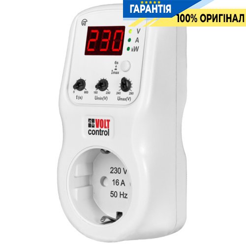 Реле напруги однофазне 16А/220В, РН-101М1 Novatek (Новатек) NTRN101M1