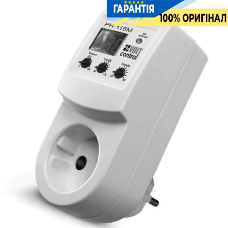 Реле напруги однофазне 16А, РН-116 Novatek (Новатек) NTRN11600