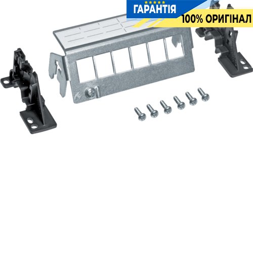 Hager FZ06MK Патч-панель 6-кратная с держателями под модули Keystone