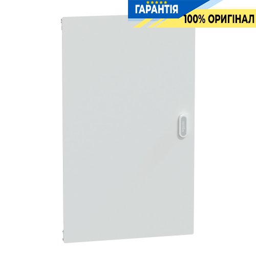 Двері суцільні, білі, 5 рядів, 24 модулі, PrismaSeT S, SE LVSSDP524
