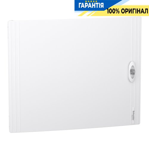 Двері суцільні білі PrismaSeT XS 2 ряди 24 модулі Schneider Electric LVSXDP224