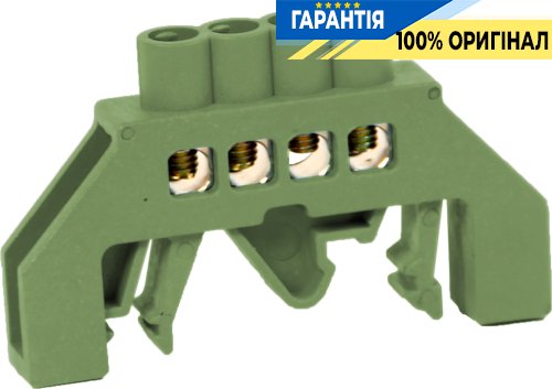Шина універсальна нульова зелена в ізол. корпусі p0650018 E.NEXT