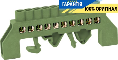 Шина нулевая в изолированном корпусе универсальная зеленая E.NEXT p0650021
