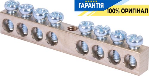 Шина нулевая 8 отв.х 20 А e.bsc.stand.20.8 s055003 E.NEXT