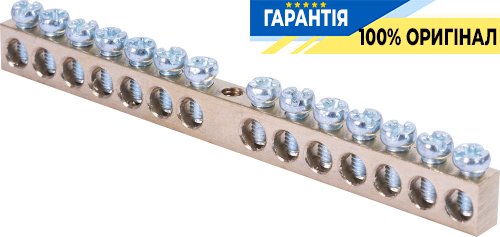 Шина нулевая 14 отв. 20 А E.NEXT s055006