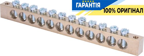 Шина нульова e.bsa.stand.60.12, 12 отв.х 60 А s056004 E.NEXT