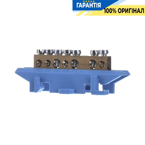 Клема нейтральна з тримачем 3x16+4x10мм2 KM07N Hager