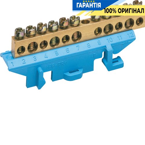 Уникальное название RU: Клемма нейтральная с держателем Hager KM11N 5x16+6x10мм2