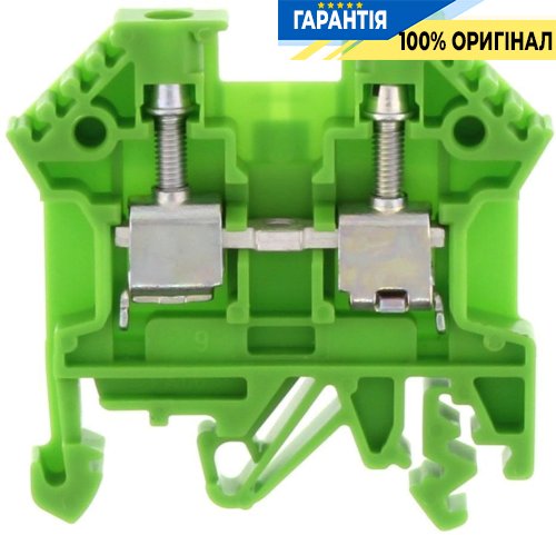 Клема гвинтова RK 2,5-4 біла на DIN-рейку 32/35 мм Conta-Clip cc1001.7
