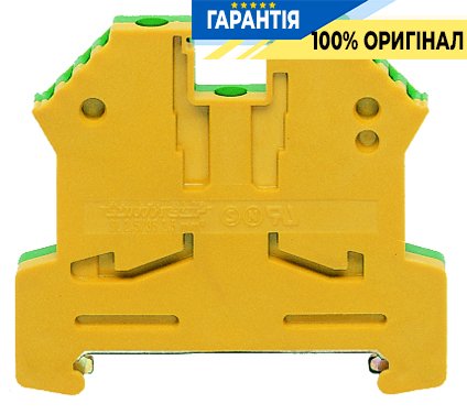 Клемма заземления желто-зеленая винтовая Conta-Clip SL 2,5/35 cc1056.2