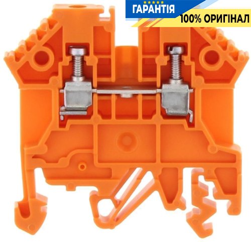 Клемма оранжевая винт. RK 2,5 Conta-Clip cc1296.3