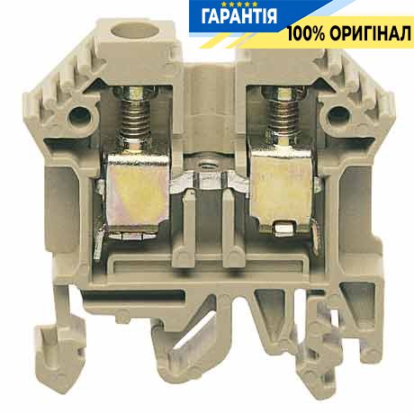 Клемма гвинт. RK 6-10 Ex, вибухозахищ., беж. cc1430.2