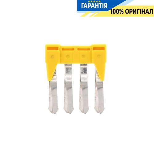 Перемичка SQI 2,5/4 ізольована, 4 пол., крок 5мм, для клем SRK2,5, SSL2,5 cc17203.8