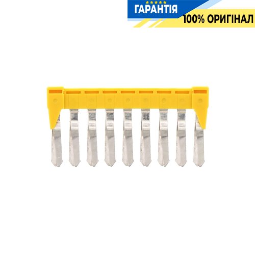 Перемичка SQI 2,5/9 ізольована, 9 пол., крок 5мм, для клем SRK2,5, SSL2,5 cc17208.8