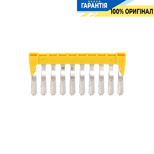 Перемичка SQI 2,5/10 ізольована, 10 пол., крок 5мм, для клем SRK2,5, SSL2,5 cc17209.8