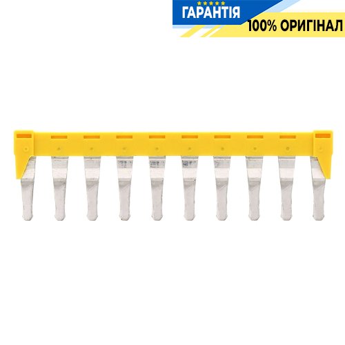 Перемичка SQI 6/10 ізольована, 10 пол., крок 8мм, для клем SRK6, SSL6, Conta-Clip cc17229.8