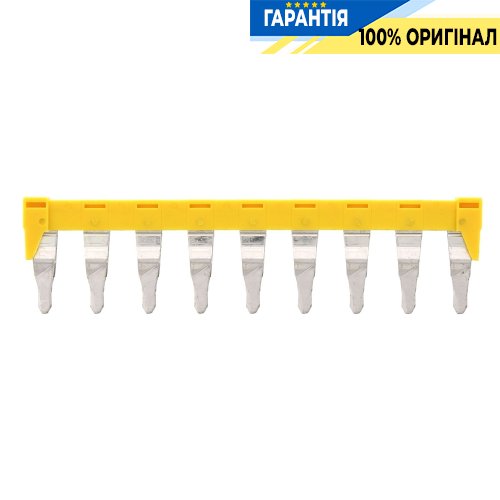 Перемичка SQI 10/9 ізольована, 9 пол., крок 10мм, для клем SRK10, SSL10, Conta-Clip cc17238.8