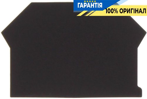 Кінцева пластина AP 2,5-10 для клем Conta-Clip cc2001.4, чорний