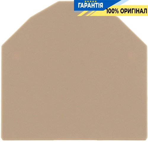 Кінцева пластина AP 16 для клем RK 16, бежева, Conta-Clip cc2104.2