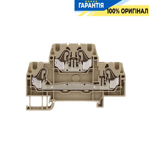Клема пружинна FRKD 2,5, 2 рівня, DIN-рейка 32/35мм Conta-Clip cc3226.2