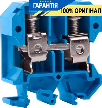 Клеммная колодка наборная синяя без крышки на DIN-рейку E.NEXT e.tc.din.pro.35.blue p049023