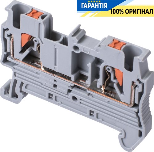 Колодка клеммная наборная e.tc.din.spring.2,5 на DIN-рейку s070002 E.NEXT