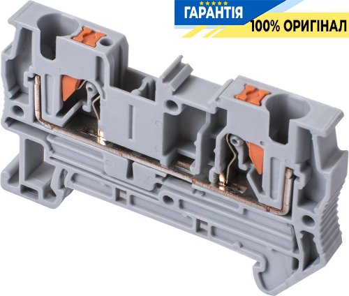 Наборная клеммная колодка E.NEXT на DIN-рейку e.tc.din.spring.4 s070003