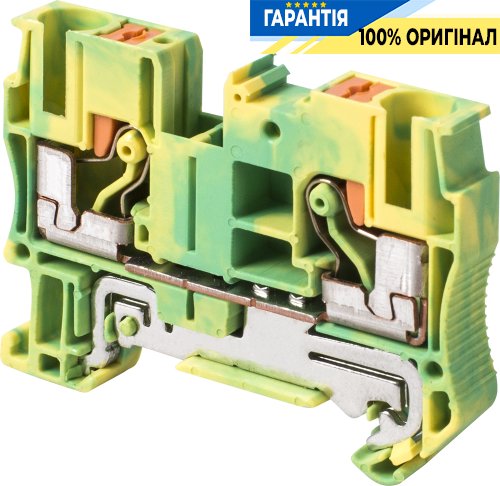 Клеммная колодка заземляющая наборная на DIN-рейку e.tc.z.din.spring.6 E.NEXT s070015