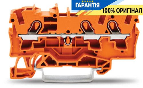 Клема Wago TOPJOB S 4QMM ORANGE 2L-DG-KL 2004-1302