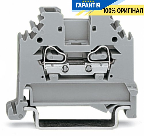 Wago 280-101 Клема прохідна 2-провідна сіра