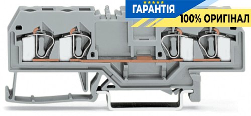 Клемма проходная Wago на 4 пер. 281-652
